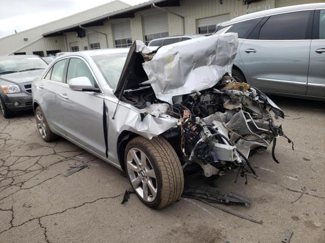 1G6AH5RX2D0126525 - 2013 CADILLAC ATS LUXURY SILVER photo 4