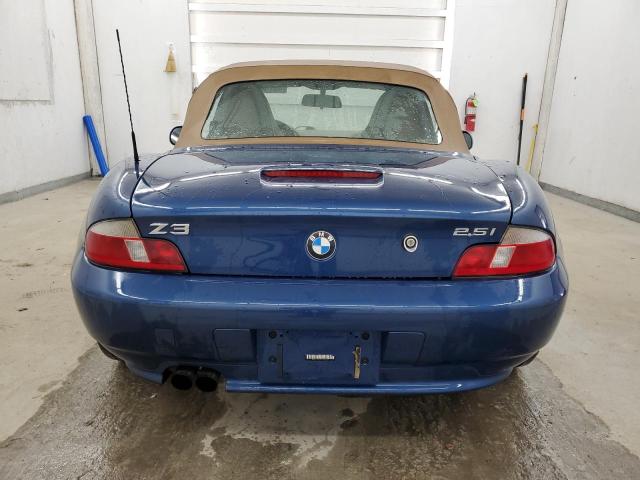 WBACN33441LM04334 - 2001 BMW Z3 2.5 BLUE photo 6