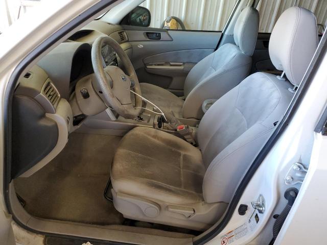 JF2SH6BC4AH778043 - 2010 SUBARU FORESTER XS Beyaz fotoğraf 7