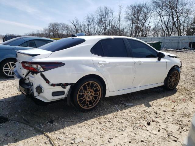 4T1T31AK0RU062932 - 2024 TOYOTA CAMRY SE NIGHT SHADE WHITE photo 3