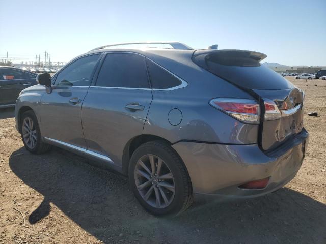 2T2BK1BA5FC306913 - 2015 LEXUS RX 350 BASE GRAY photo 2