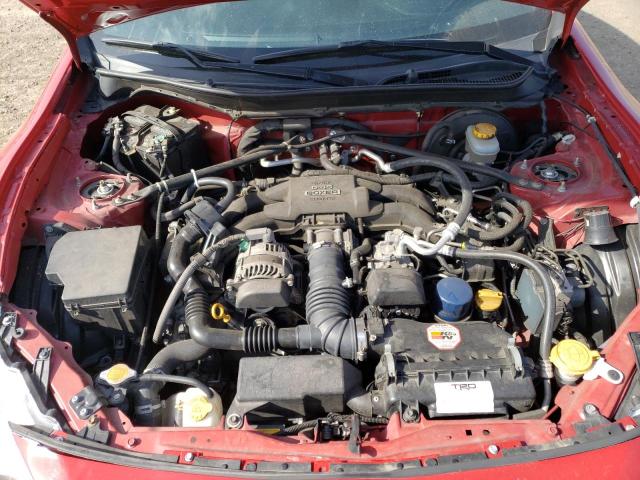 JF1ZNAA10G8705128 - 2016 TOYOTA SCION FR-S RED photo 11