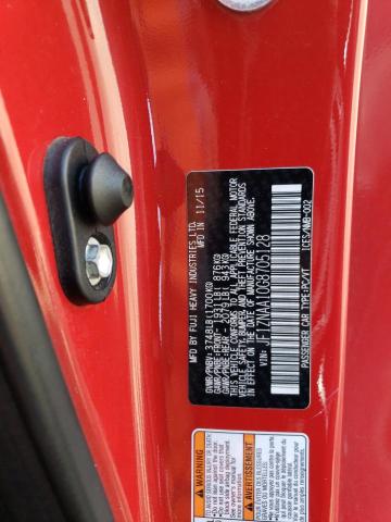 JF1ZNAA10G8705128 - 2016 TOYOTA SCION FR-S RED photo 12