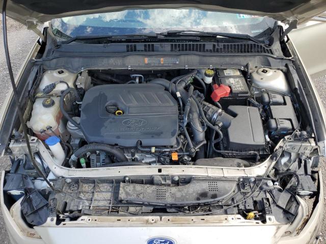 3FA6P0HD3HR363066 - 2017 FORD FUSION SE GOLD photo 11