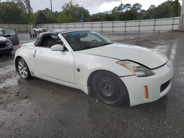 JN1AZ36A35M759496 - 2005 NISSAN 350Z ROADSTER WHITE photo 4