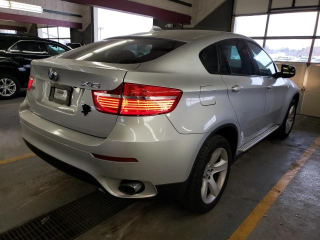 5UXFG2C5XBLX06370 - 2011 BMW X6 XDRIVE35I SILVER photo 3