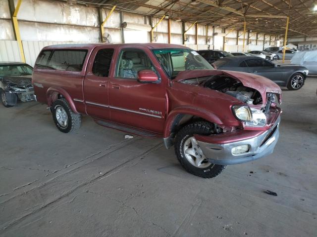 5TBBT4810YS009657 - 2000 TOYOTA TUNDRA ACCESS CAB LIMITED RED photo 4