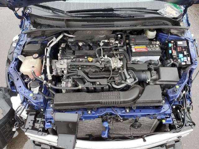 JTDP4RCE4LJ007322 - 2020 TOYOTA COROLLA SE BLUE photo 11