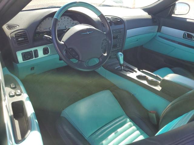 1FAHP60A82Y105549 - 2002 FORD THUNDERBIR TURQUOISE photo 8