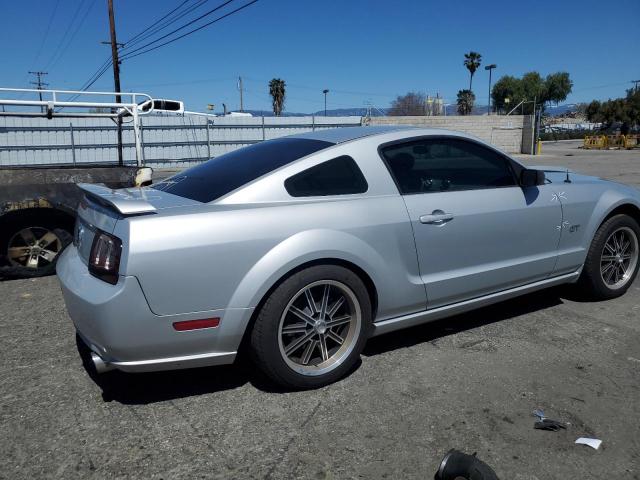 1ZVHT82H555188520 - 2005 FORD MUSTANG GT GRAY photo 3