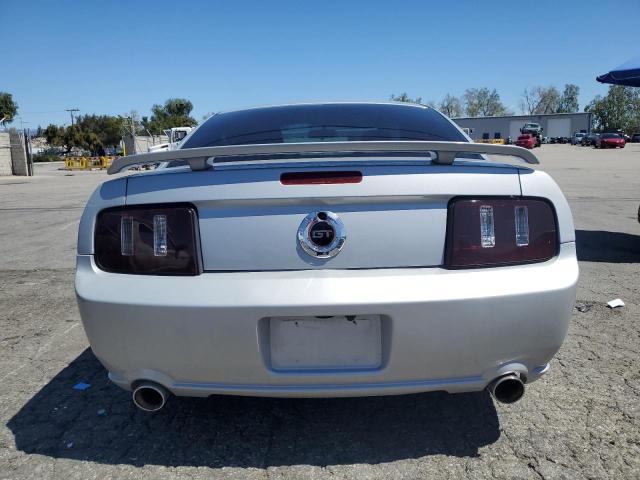 1ZVHT82H555188520 - 2005 FORD MUSTANG GT GRAY photo 6