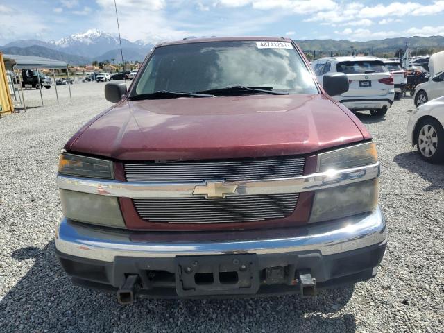 1GCCS13E378219597 - 2007 CHEVROLET COLORADO BURGUNDY photo 5