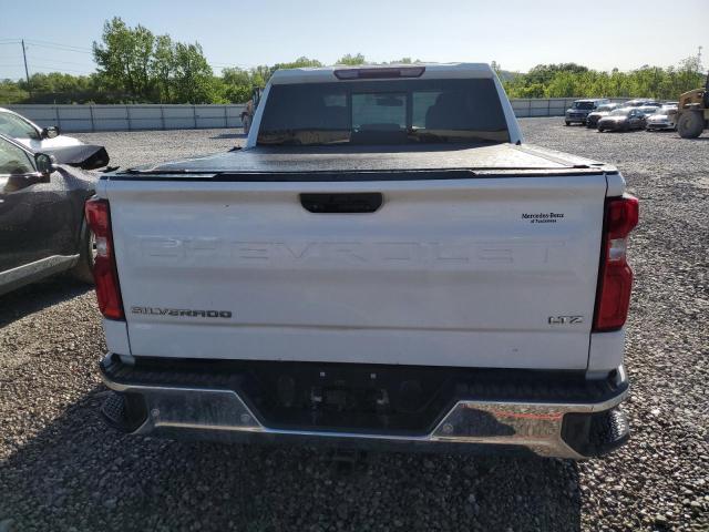 3GCUYGED9KG283043 - 2019 CHEVROLET SILVERADO K1500 LTZ WHITE photo 6