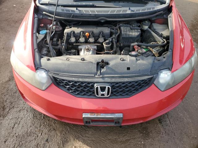2HGFG12909H531488 - 2009 HONDA CIVIC EXL RED photo 11