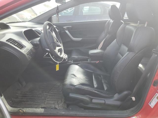 2HGFG12909H531488 - 2009 HONDA CIVIC EXL RED photo 7