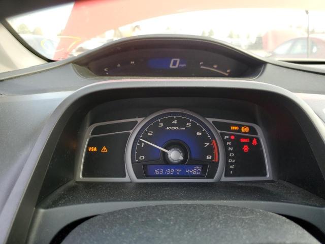2HGFG12909H531488 - 2009 HONDA CIVIC EXL RED photo 9