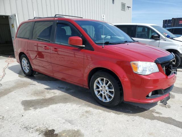 2C4RDGEG0DR566679 - 2013 DODGE GRAND CARA R/T RED photo 4