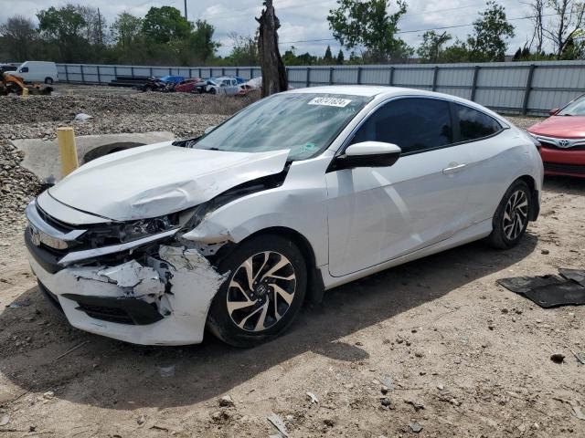 2HGFC4A50GH307033 - 2016 HONDA CIVIC LX WHITE photo 1