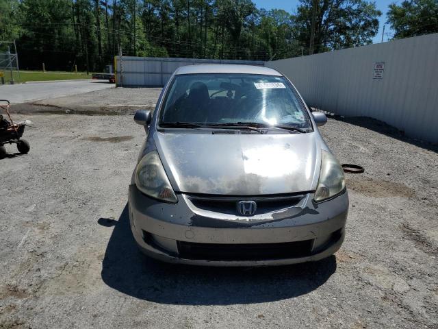 JHMGD38488S052616 - 2008 HONDA FIT SILVER photo 5