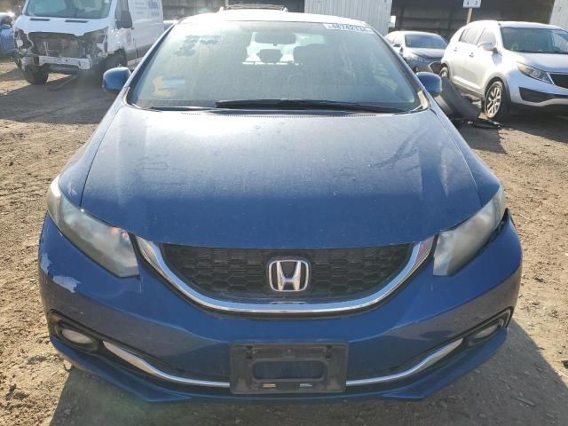 2HGFB2F96DH507316 - 2013 HONDA CIVIC EXL Mavi foto 5