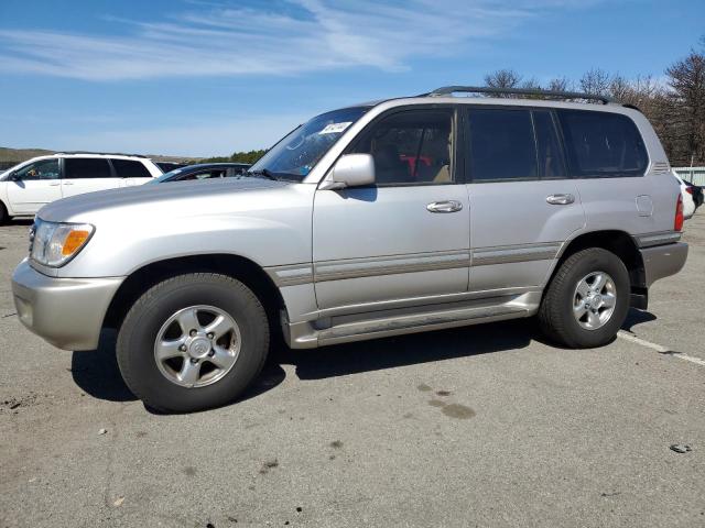 JTEHT05J822027851 - 2002 TOYOTA LAND CRUIS GRAY photo 1