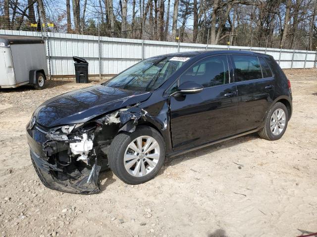 3VWW57AU6MM006701 - 2021 VOLKSWAGEN GOLF BLACK photo 1