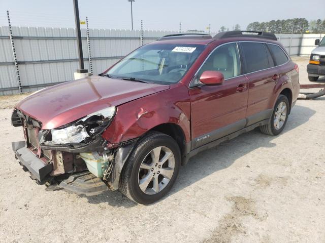 4S4BRCKC0D3296306 - 2013 SUBARU OUTBACK 2.5I LIMITED BURGUNDY photo 1