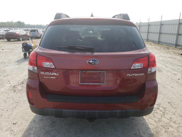 4S4BRCKC0D3296306 - 2013 SUBARU OUTBACK 2.5I LIMITED BURGUNDY photo 6