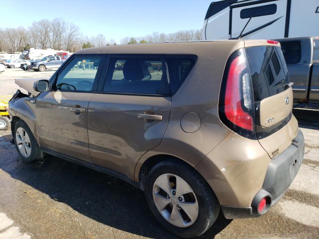 KNDJN2A25E7088740 - 2014 KIA SOUL TAN photo 2