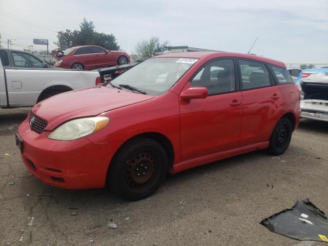 2T1KR32E93C098111 - 2003 TOYOTA COROLLA MA XR RED photo 1