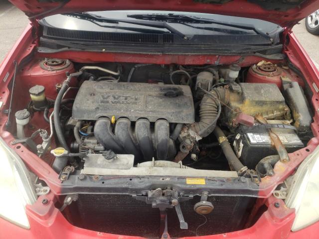 2T1KR32E93C098111 - 2003 TOYOTA COROLLA MA XR RED photo 11