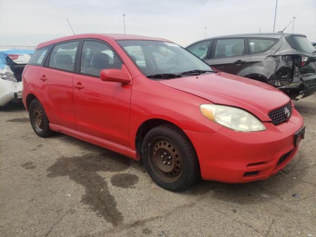 2T1KR32E93C098111 - 2003 TOYOTA COROLLA MA XR RED photo 4