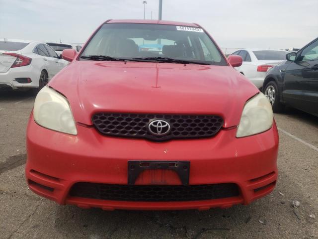 2T1KR32E93C098111 - 2003 TOYOTA COROLLA MA XR RED photo 5