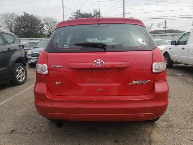 2T1KR32E93C098111 - 2003 TOYOTA COROLLA MA XR RED photo 6