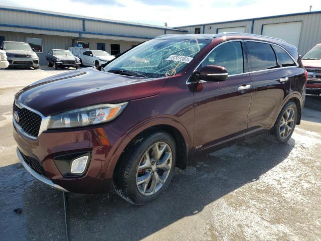 5XYPKDA58JG384602 - 2018 KIA SORENTO SX BURGUNDY photo 1