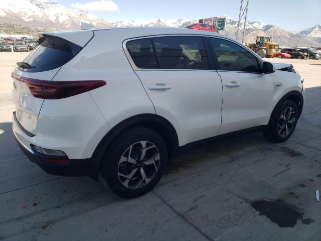 KNDPMCAC0M7942494 - 2021 KIA SPORTAGE LX WHITE photo 3