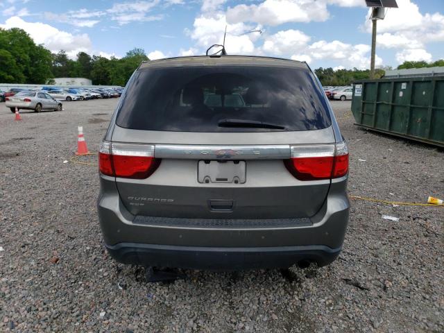 1D4RE2GG0BC639734 - 2011 DODGE DURANGO EXPRESS GRAY photo 6