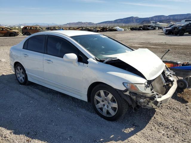 2HGFA1F55BH306837 - 2011 HONDA CIVIC LX WHITE photo 4