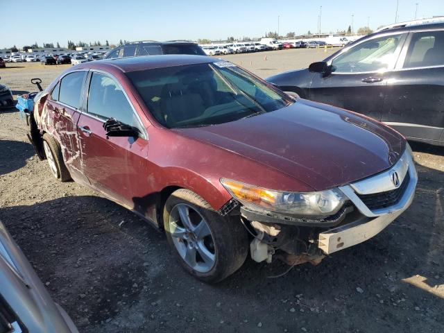 JH4CU2F61AC022693 - 2010 ACURA TSX MAROON photo 4