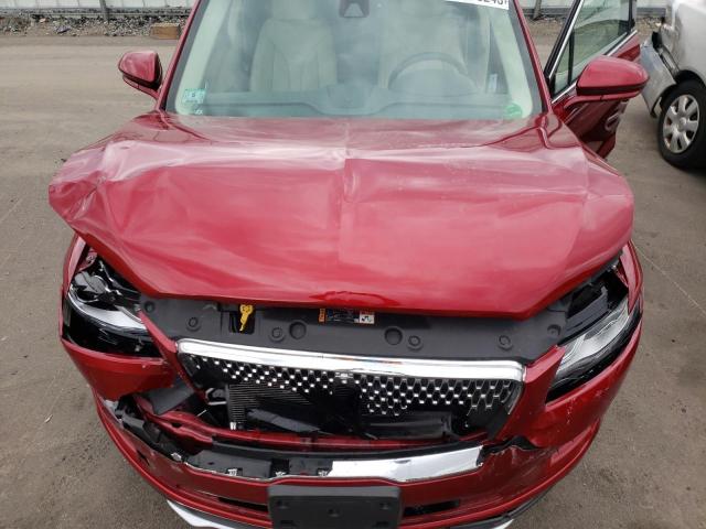 5LMCJ2D94KUL07299 - 2019 LINCOLN MKC SELECT Կարմիր լուսանկար 12