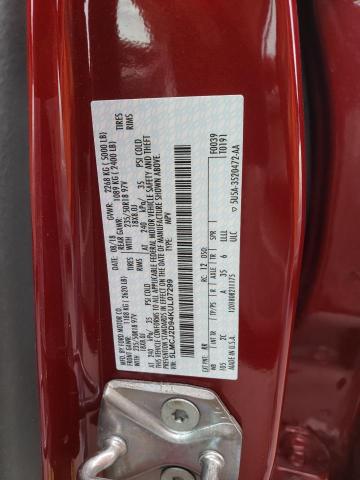 5LMCJ2D94KUL07299 - 2019 LINCOLN MKC SELECT Կարմիր լուսանկար 13