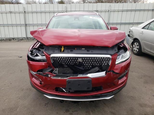 5LMCJ2D94KUL07299 - 2019 LINCOLN MKC SELECT RED photo 5