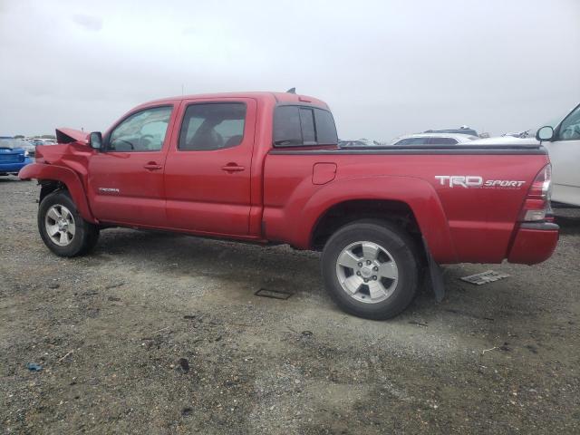 3TMKU4HN0FM045868 - 2015 TOYOTA TACOMA DOUBLE CAB PRERUNNER LONG BED RED photo 2