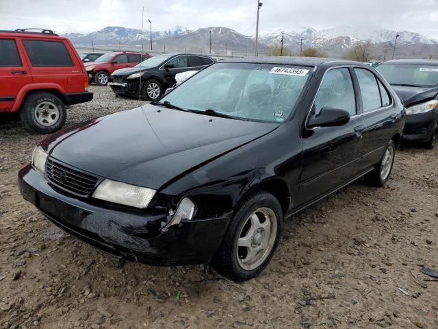 1N4AB41D7TC784791 - 1996 NISSAN SENTRA E BLACK photo 1