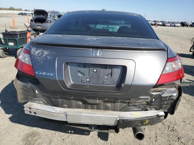 2HGFG12949H510241 - 2009 HONDA CIVIC EXL ნაცრისფერი ფოტო 6