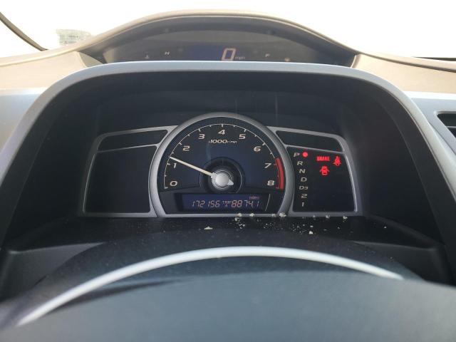 2HGFG12949H510241 - 2009 HONDA CIVIC EXL ნაცრისფერი ფოტო 9