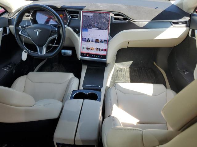 5YJSA1E2XHF217168 - 2017 TESLA MODEL S შავი ფოტო 8