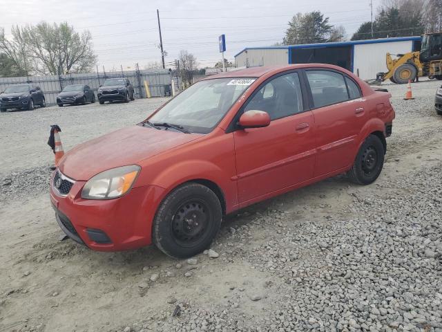 KNADH4A39B6941521 - 2011 KIA RIO BASE ORANGE photo 1