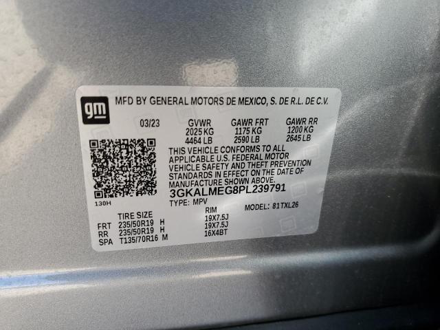 3GKALMEG8PL239791 - 2023 GMC TERRAIN SLE GRAY photo 12