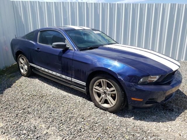 1ZVBP8ANXA5163477 - 2010 FORD MUSTANG BLUE photo 4